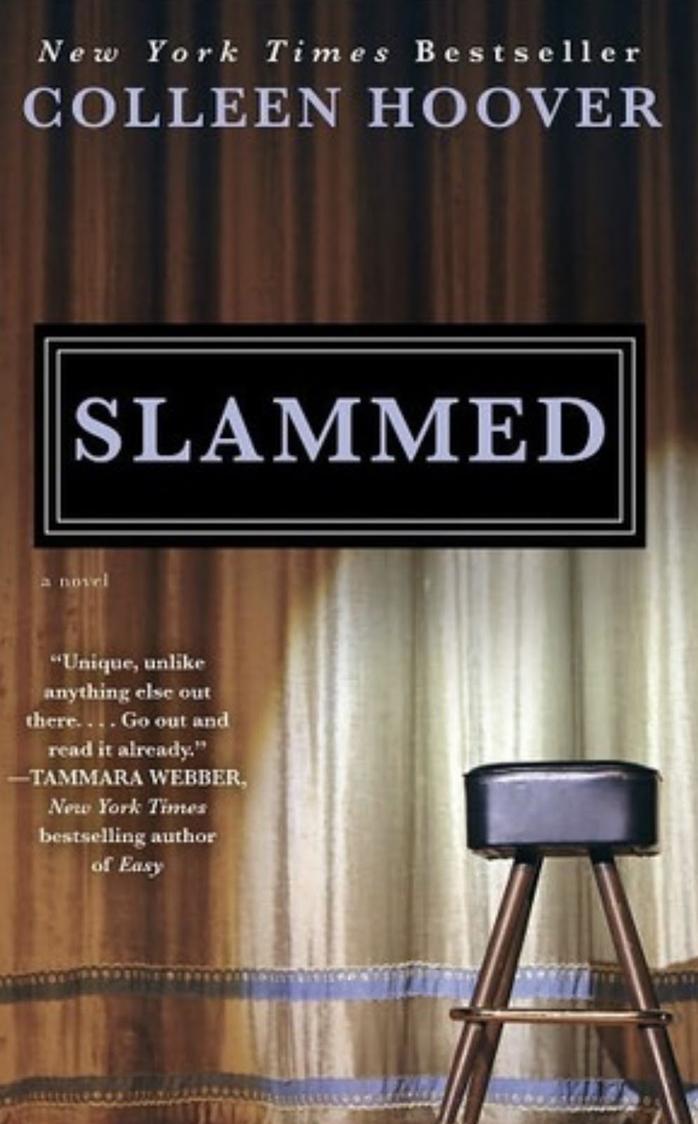 Slammed (2012) book.